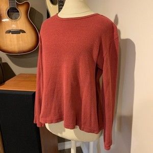 Sonoma rust colored long sleeve base layer. Fits like a medium